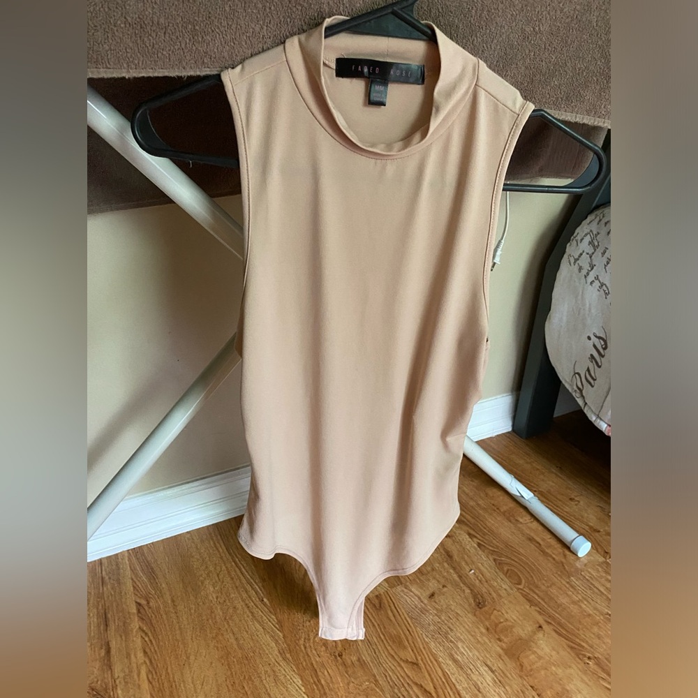 Peach Body Suit
